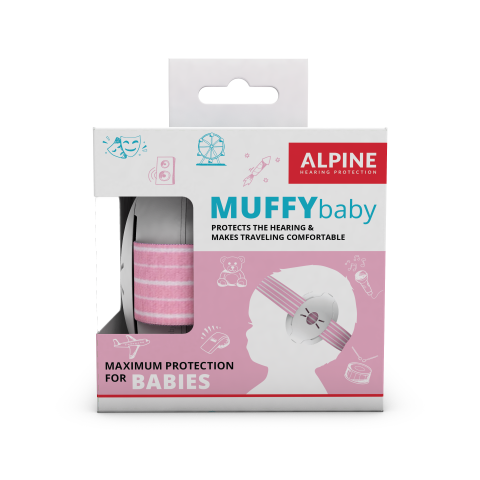 Muffy Baby Gehörschutz pink